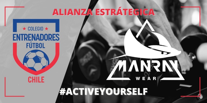 Beneficio de descuento con marca de ropa deportiva Manraywear · Colegio de  Entrenadores de Fútbol