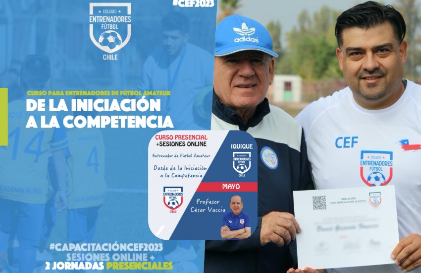 Iquique ¿Cómo inscribirse en el Curso de Entrenador de Fútbol? · Colegio de  Entrenadores de Fútbol