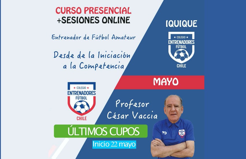 Colegio Anuncia últimos Cupos Para Curso De Entrenador Amateur En Iquique · Colegio De